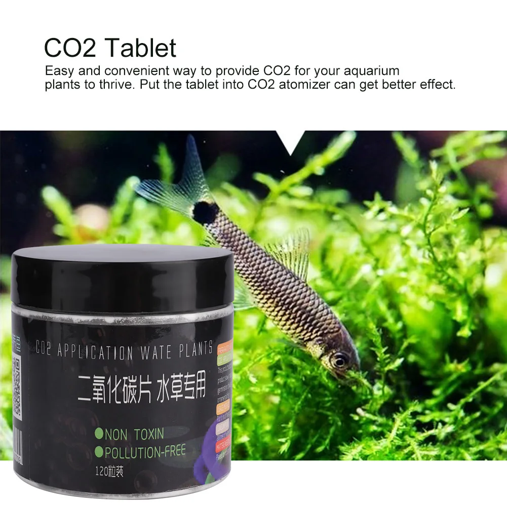 Aquarium Plant Vitamins - 新しいCO2タブレット CO2タブレット 炭酸ガスディフューザー 水草 魚 水槽用