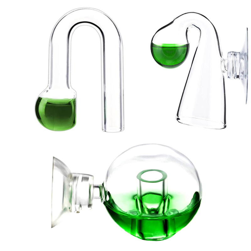 Planted Aquarium Ph - 水族館用の拡散ガラスCO2ドロップチェッカー,モニターに掛ける,センサー検出器,水槽,水生植物テスト