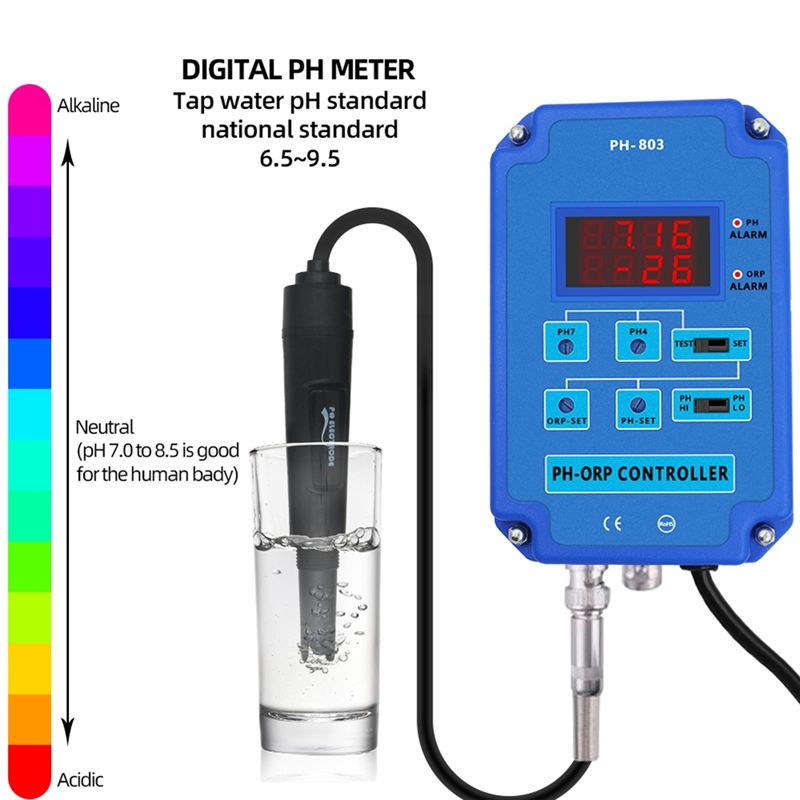 Planted Aquarium Ph - T22C デジタル 2&1 PH ORP モニター