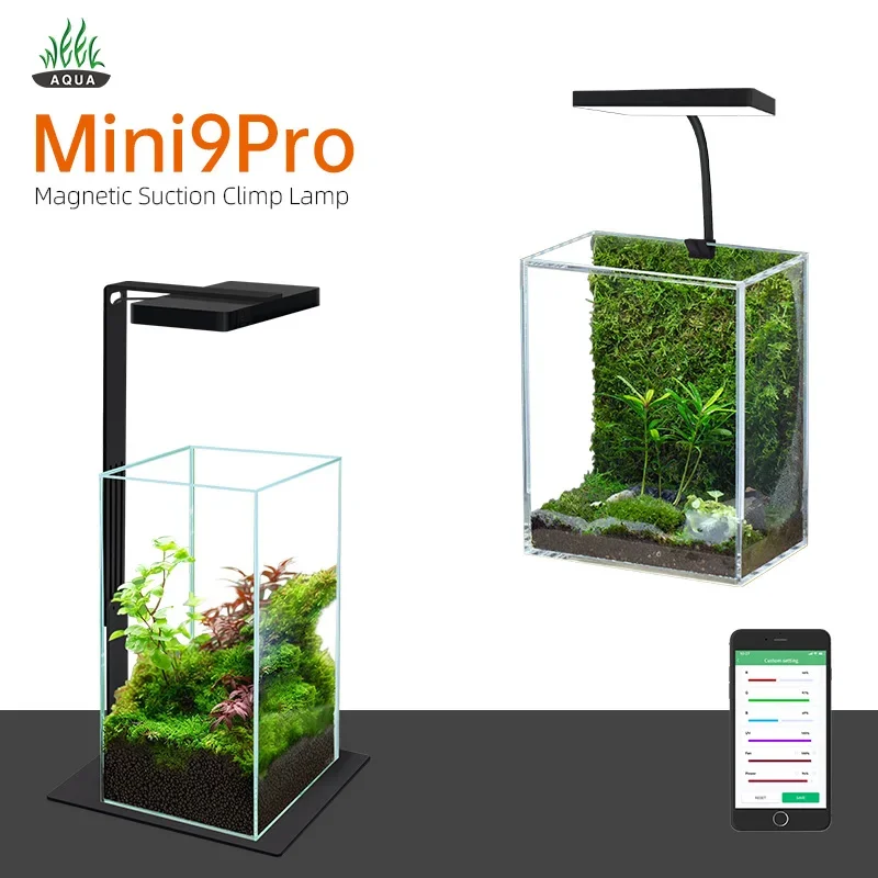 Led Planted Tank Light - WEEK AQUA Mag Pro USBナノ水槽ライト 水草育成用