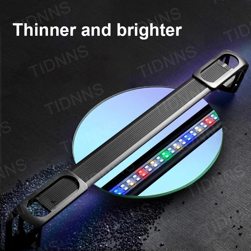 Led Planted Tank Light - 水族館ライト Led 植物成長照明拡張可能な防水クリップオンランプ水槽 12-75 センチメートルメモリ機能