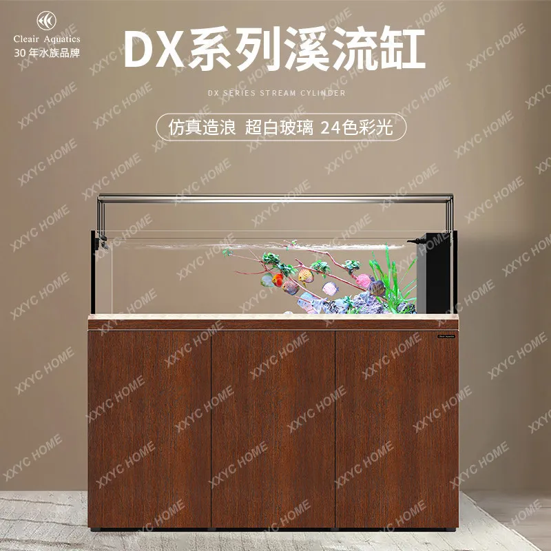 AAフィッシュタンク超白ガラス一体型フルセット生態ろ過水草付 - Aquarium Planted Setup のレビューと価格