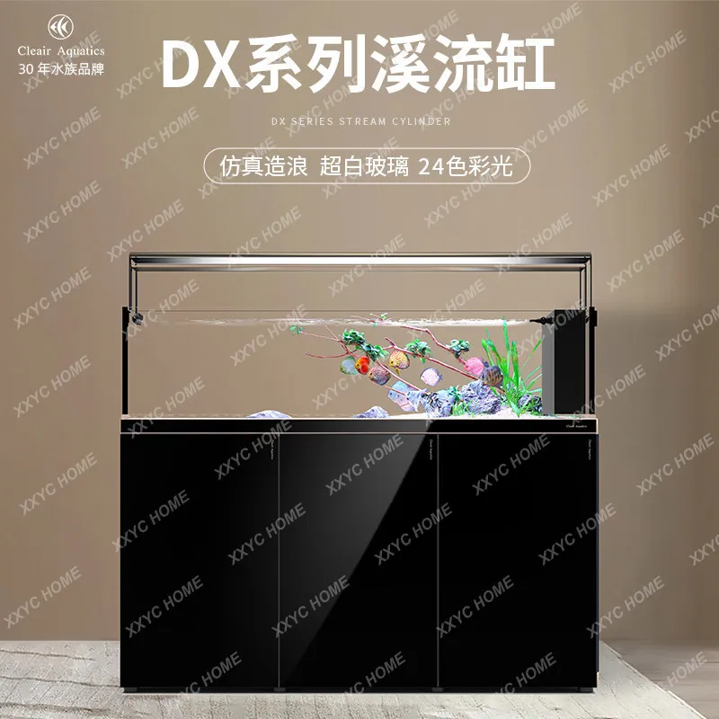 AAフィッシュタンク超白ガラス一体型フルセット生態ろ過水草付 - Aquarium Planted Setup のレビューと価格