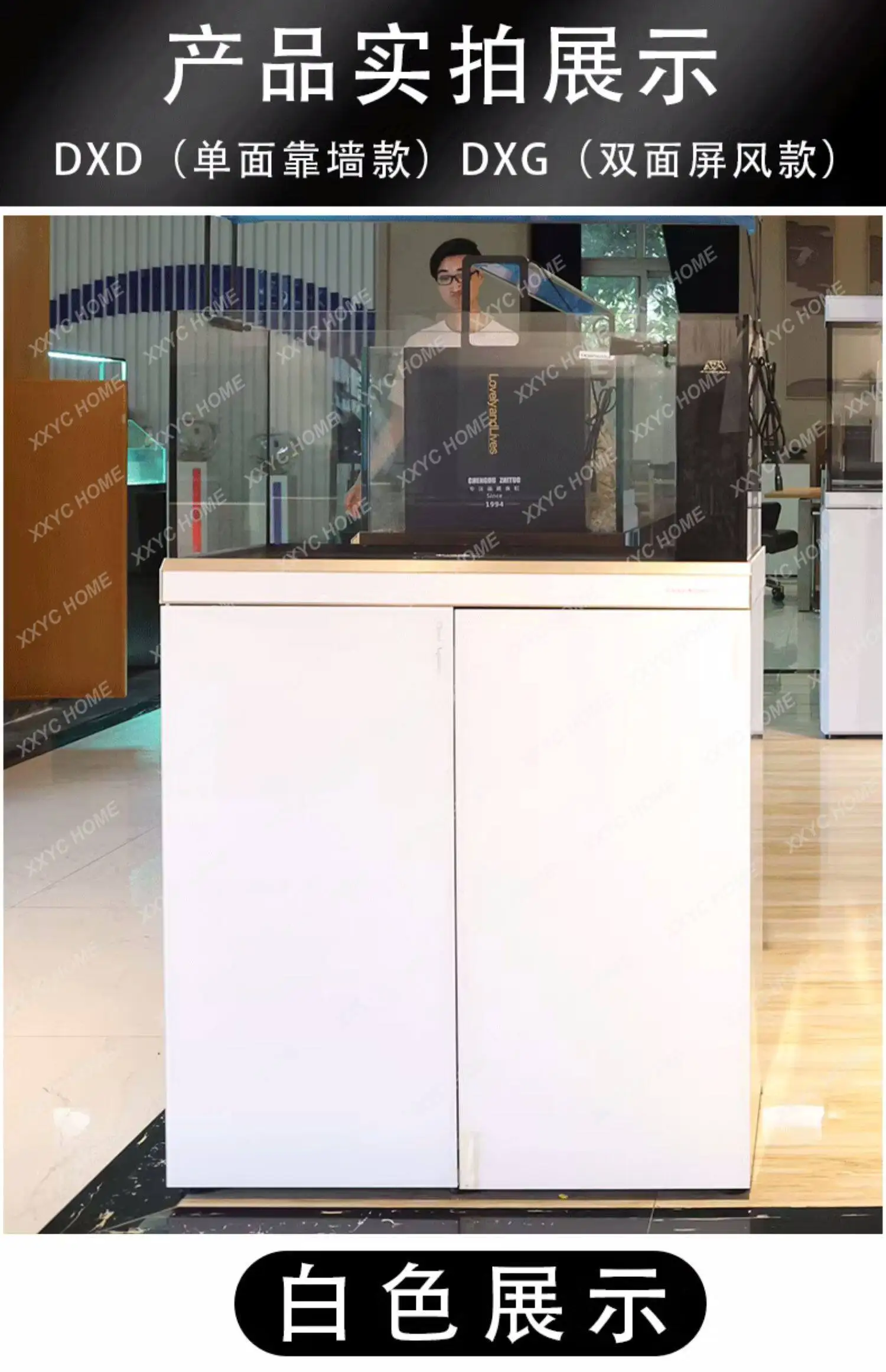 AAフィッシュタンク超白ガラス一体型フルセット生態ろ過水草付 - Aquarium Planted Setup のレビューと価格