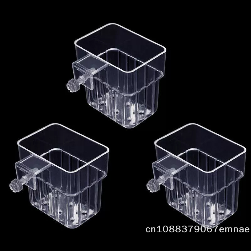 壁掛け式透明水耕栽培プラントホルダー水槽飾りエコフレンドリー - Aquarium Planted Setup のレビューと価格
