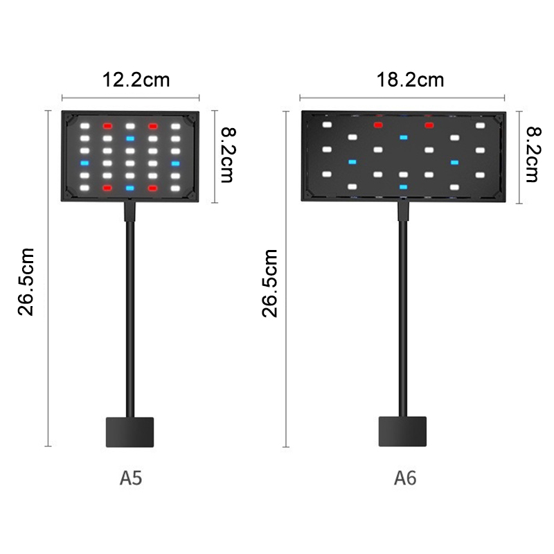 USB水槽用LEDライト フルスペクトラム 水生植物育成ラン - Aquarium Plant Growing のレビューと価格