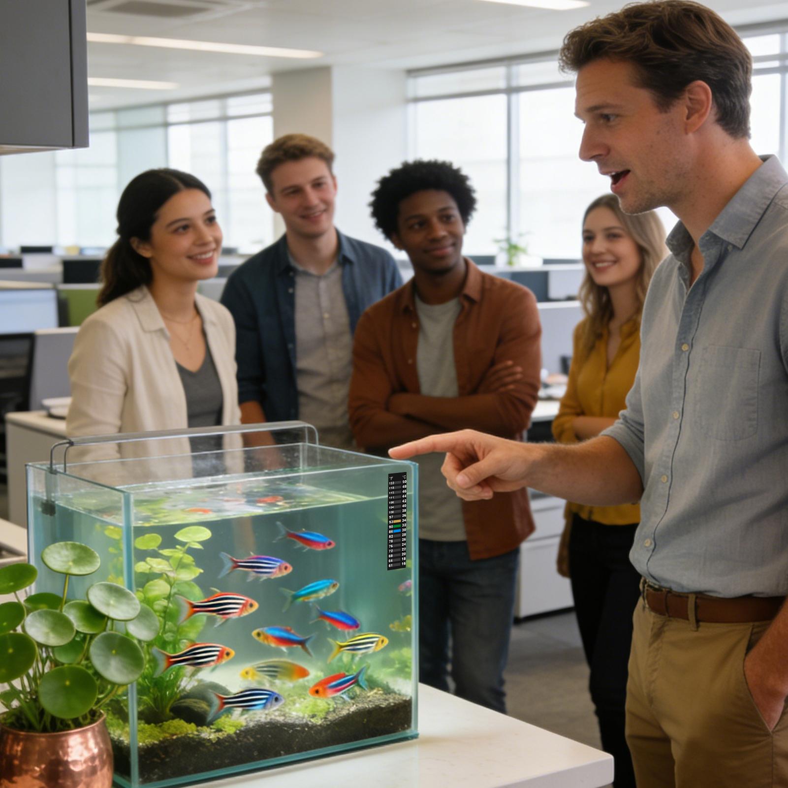 温度ストリップLCD環境追跡ステッカー水槽冷蔵庫冷凍庫用温度 - Planted Aquarium Temperature のレビューと価格