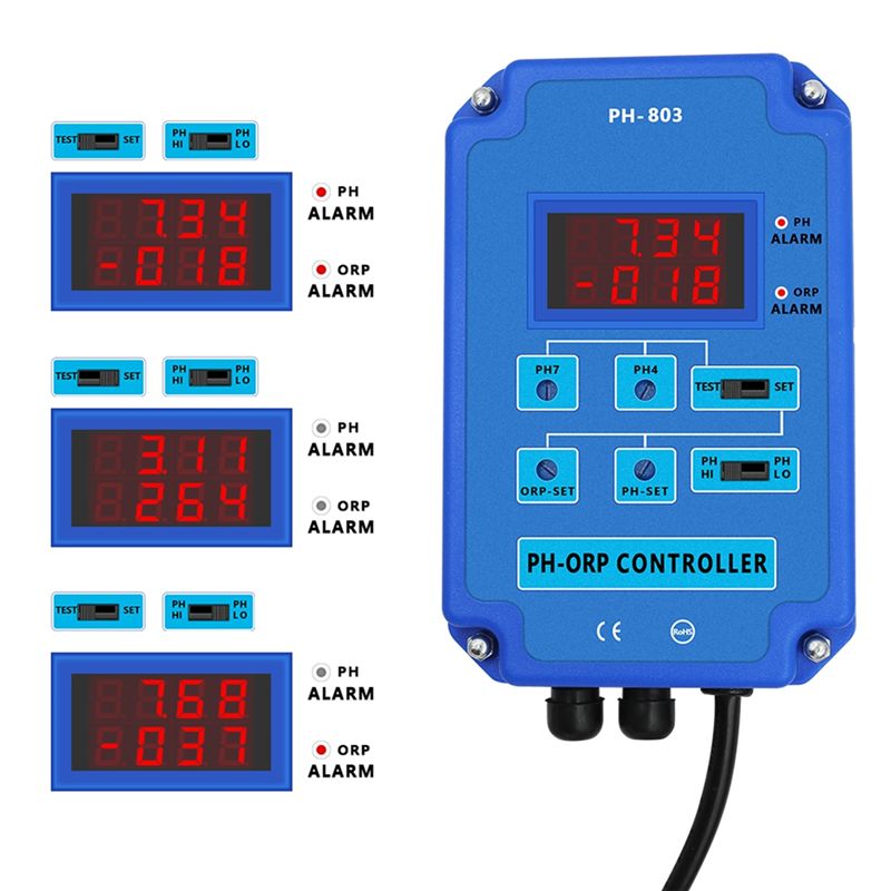 A01E-デジタル 2&1 PH ORP モニター デジタル - Planted Aquarium Ph のレビューと価格