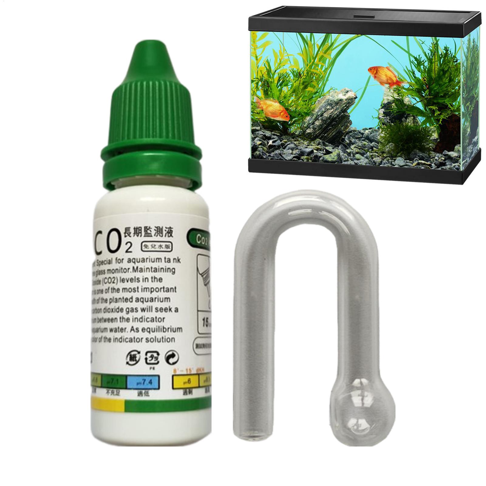水族館CO2インジケーターソリューションモニター水槽長期モニ - Aquarium Plant No Co2 のレビューと価格