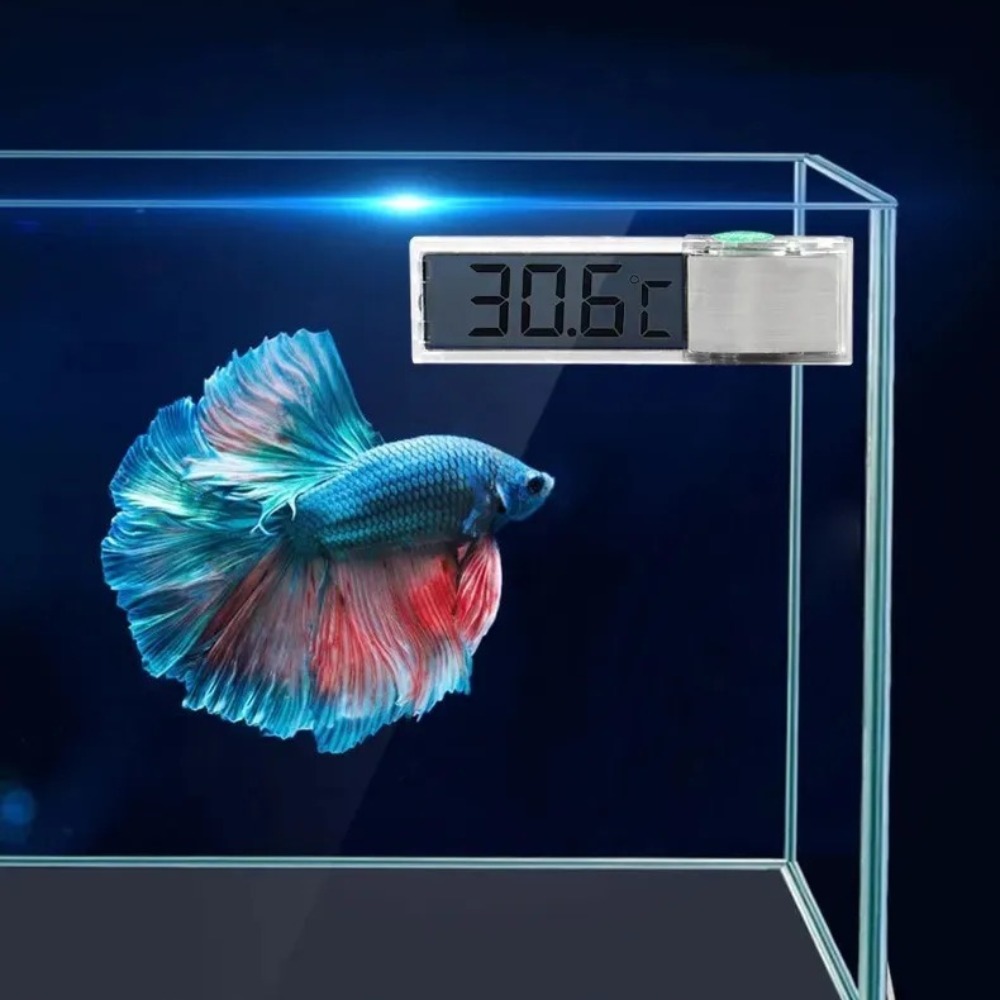 1PC 水族館温度計電子液晶デジタル水槽温度測定水槽温度計水 - Planted Aquarium Temperature のレビューと価格
