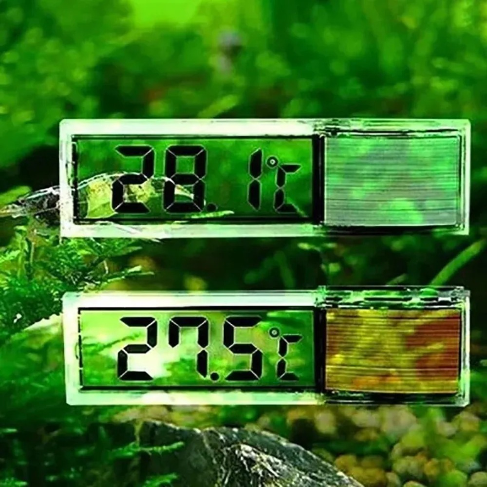 1PC 水族館温度計電子液晶デジタル水槽温度測定水槽温度計水 - Planted Aquarium Temperature のレビューと価格