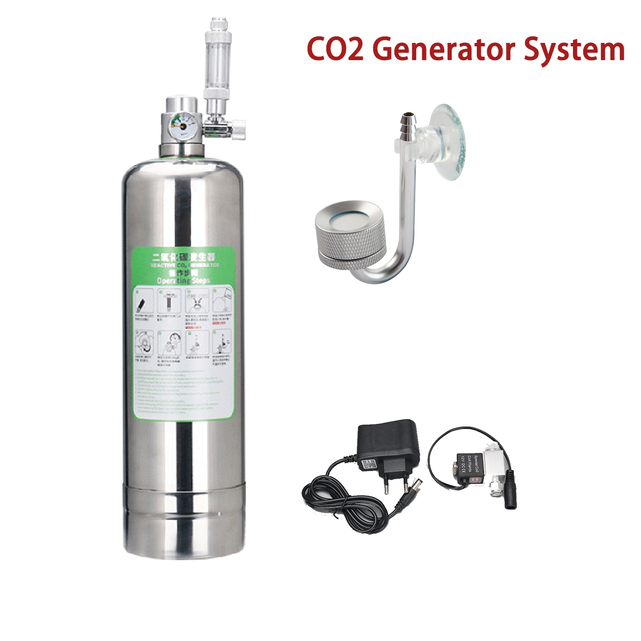 水族館 CO2 発生器システムキットステンレス鋼 CO2 シ - Aquarium Plant No Co2 のレビューと価格