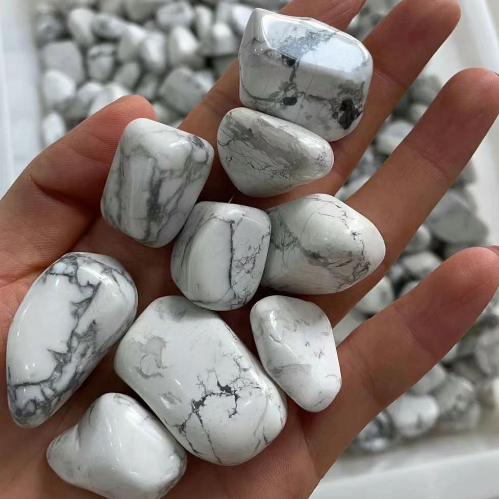 天然ホワイトターコイズ原石ナゲットサイズヒーリンググラベル植 - Aquarium Plant Gravel のレビューと価格