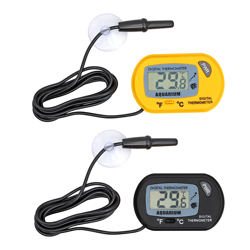 水槽温度計 LCD デジタル水槽温度計 水槽温度検出器 魚警 - Planted Aquarium Temperature のレビューと価格