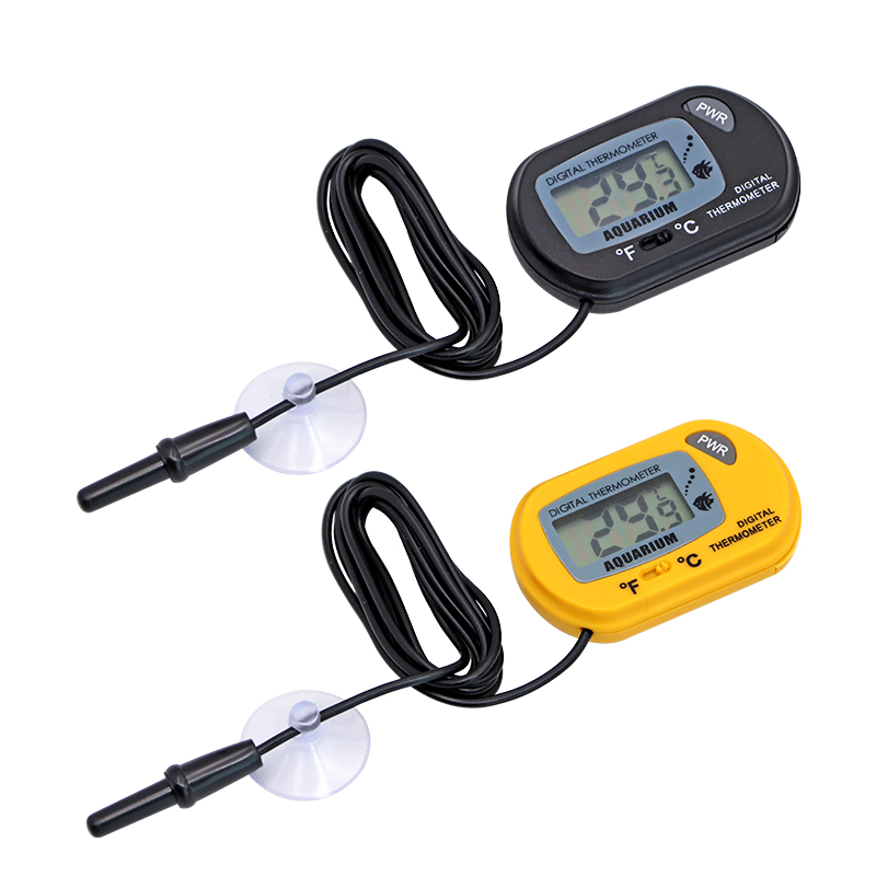 水槽温度計 LCD デジタル水槽温度計 水槽温度検出器 魚警 - Planted Aquarium Temperature のレビューと価格