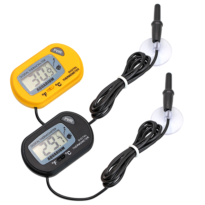 水槽温度計 LCD デジタル水槽温度計 水槽温度検出器 魚警 - Planted Aquarium Temperature のレビューと価格