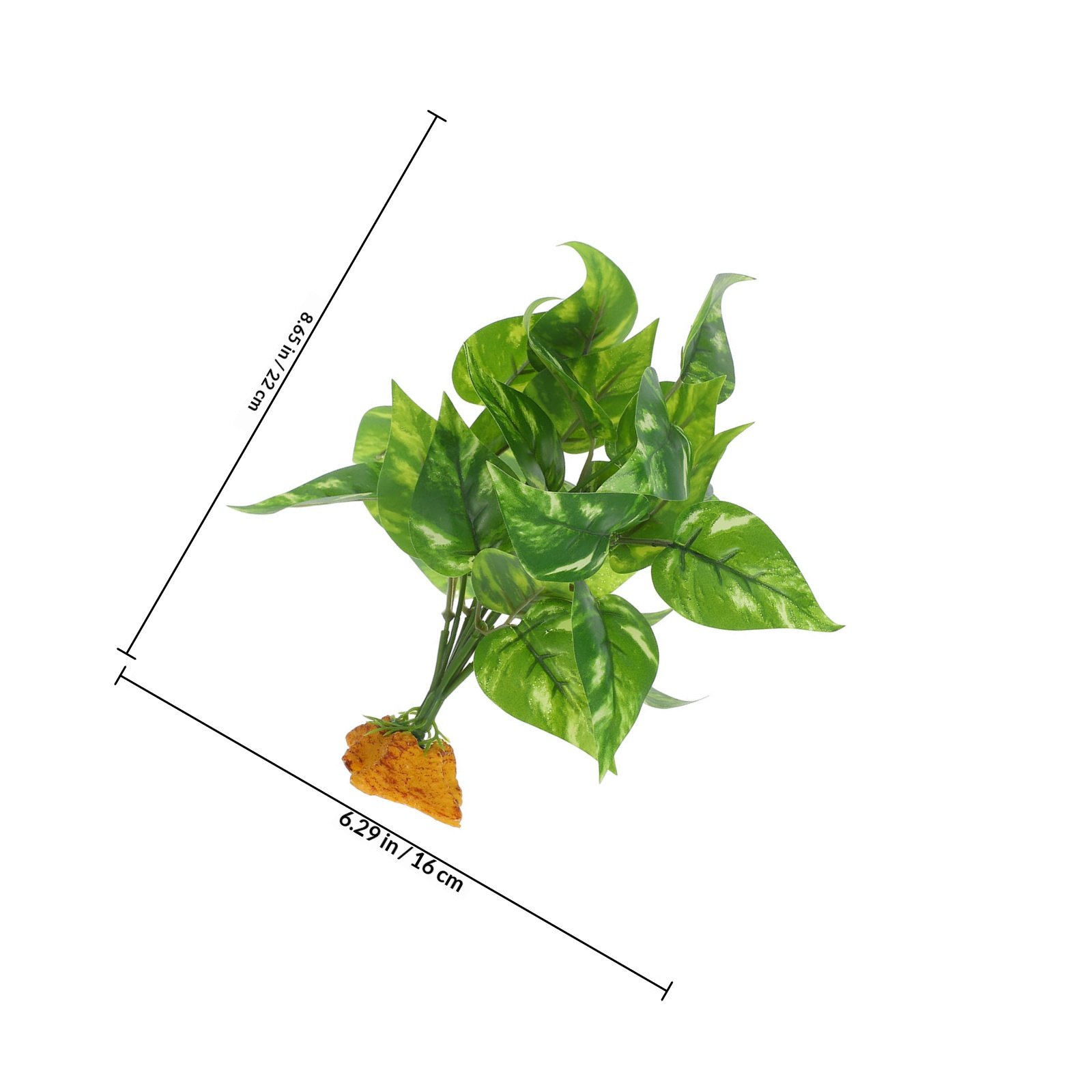 安全で無毒でリアルな人工植物、テラリウム、水槽、爬虫類タンク - Planted Aquarium Bowl のレビューと価格
