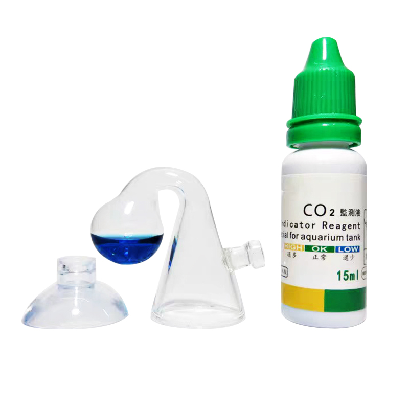水族館 CO2 インジケーター DIY 水槽ガラス液体テスタ - Aquarium Plant No Co2 のレビューと価格