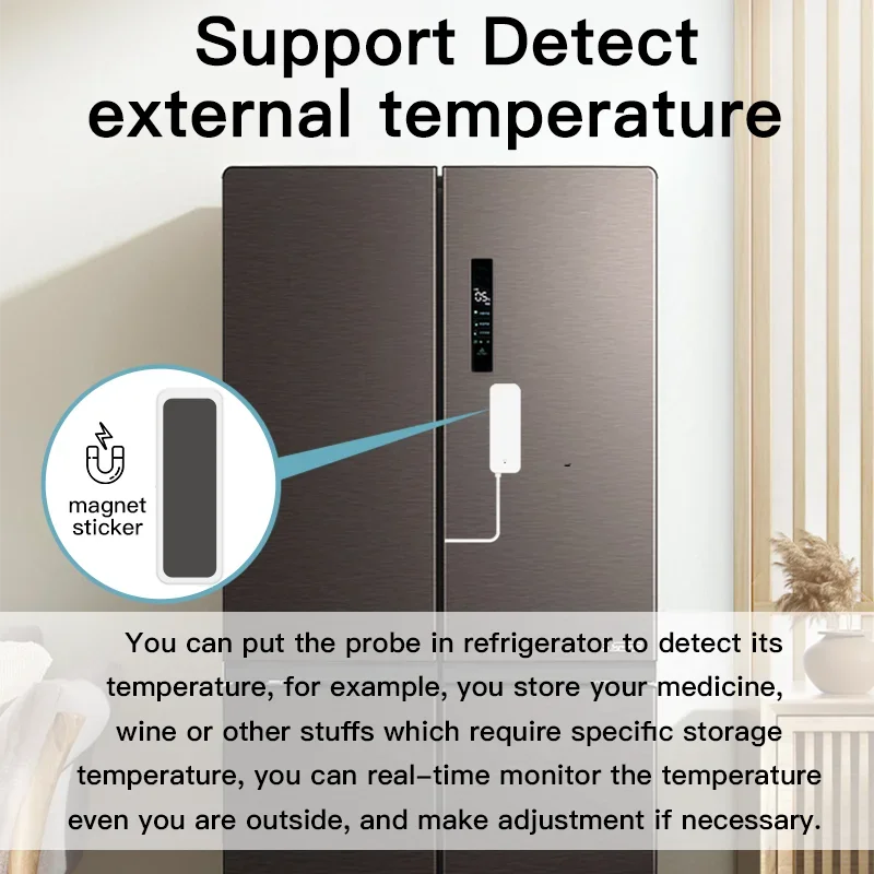 Tuya WiFi 温度湿度センサー 外部プローブ付き スマ - Planted Aquarium Temperature のレビューと価格