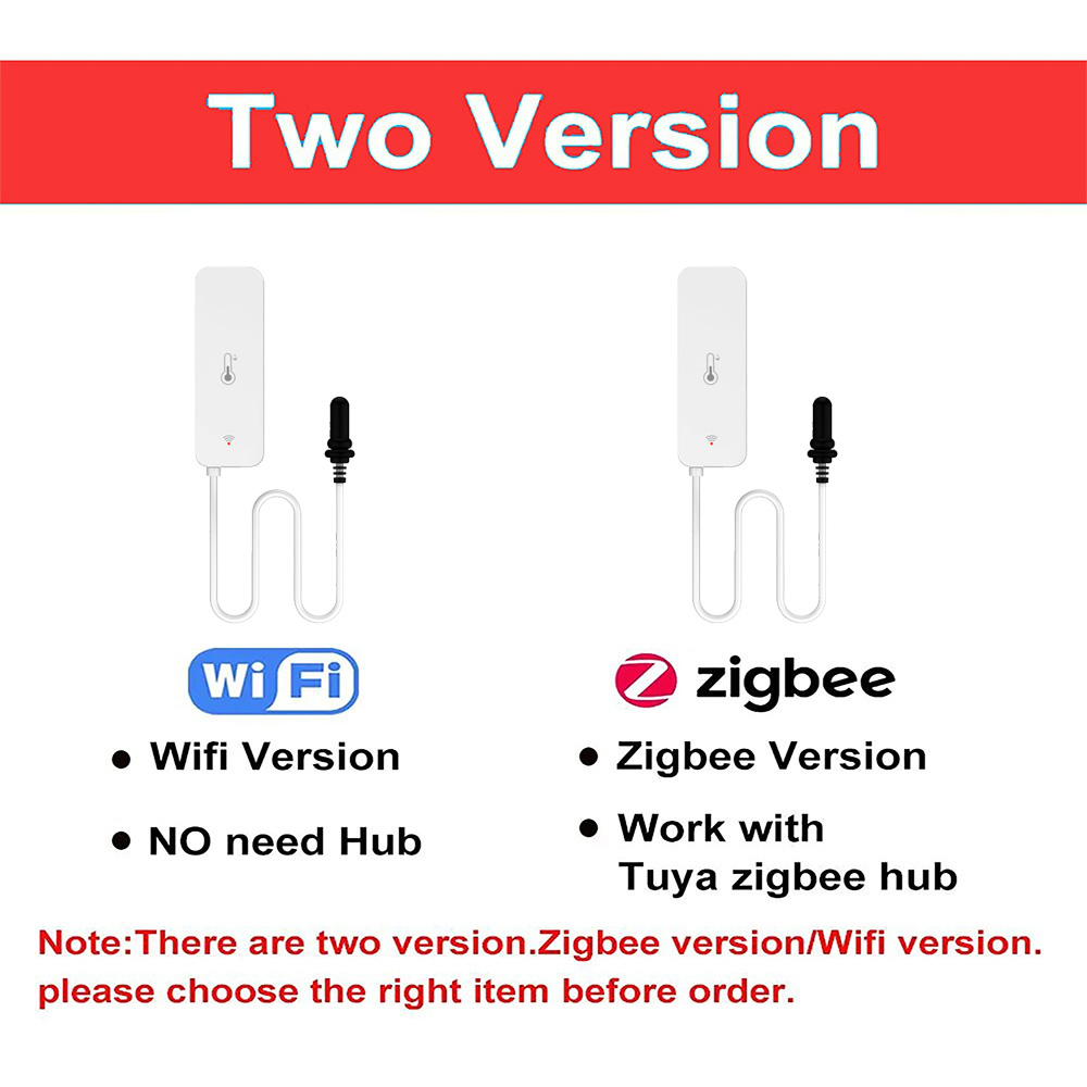 Tuya Wifi Zigbee 温度と湿度センサー 外部プ - Planted Aquarium Temperature のレビューと価格