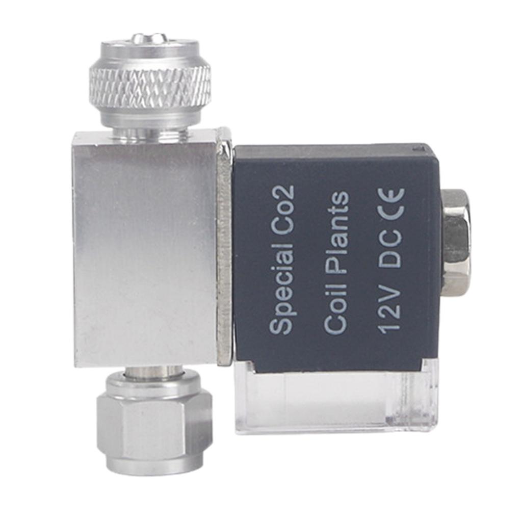 12V Co2発生器システムキット アルミ合金ソレノイドバル - Aquarium Planted Setup のレビューと価格