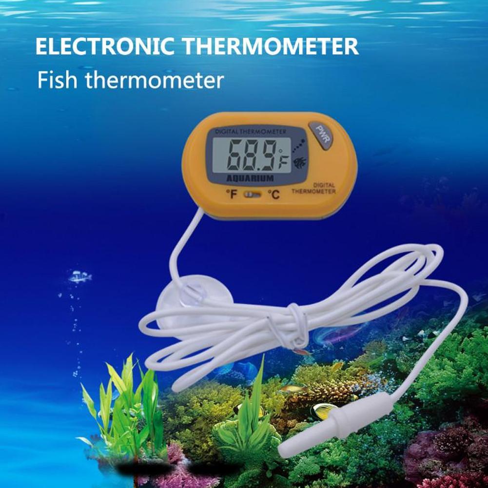 水槽用防水電子温度計、LCDデジタル水族館スクリーンセンサー - Planted Aquarium Temperature のレビューと価格