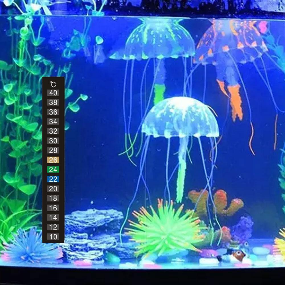 変色温度計 粘着式水槽温度測定 温度測定ツール 魚の温度 水 - Planted Aquarium Temperature のレビューと価格