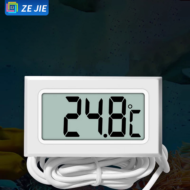 プローブ付きデジタル温度計、高精度、水槽・アクアリウムおよび - Planted Aquarium Temperature のレビューと価格