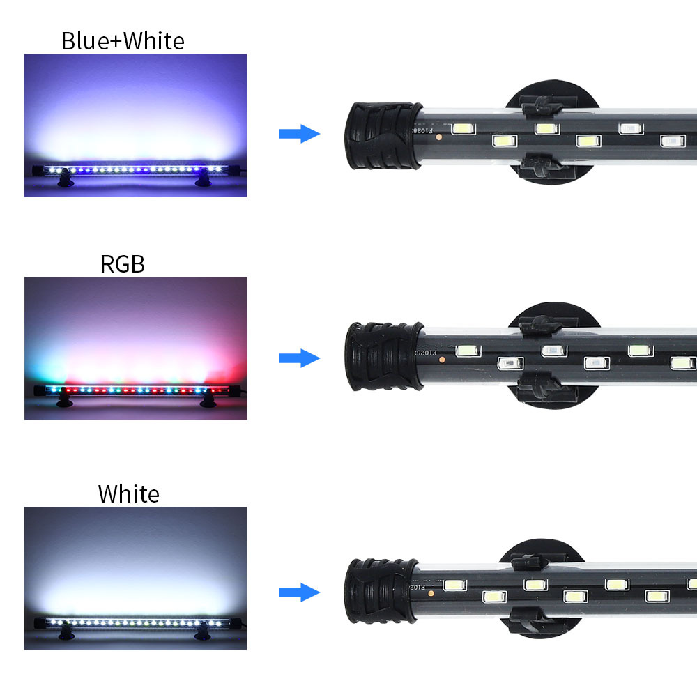 90-260V 水族館ライト LED 防水水槽クリップライト - Led Planted Tank Light のレビューと価格