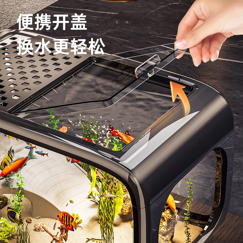水槽アクセサリー 水槽装飾 水槽飾り 水槽植物 蓋付き ラン - Planted Aquarium Bowl のレビューと価格