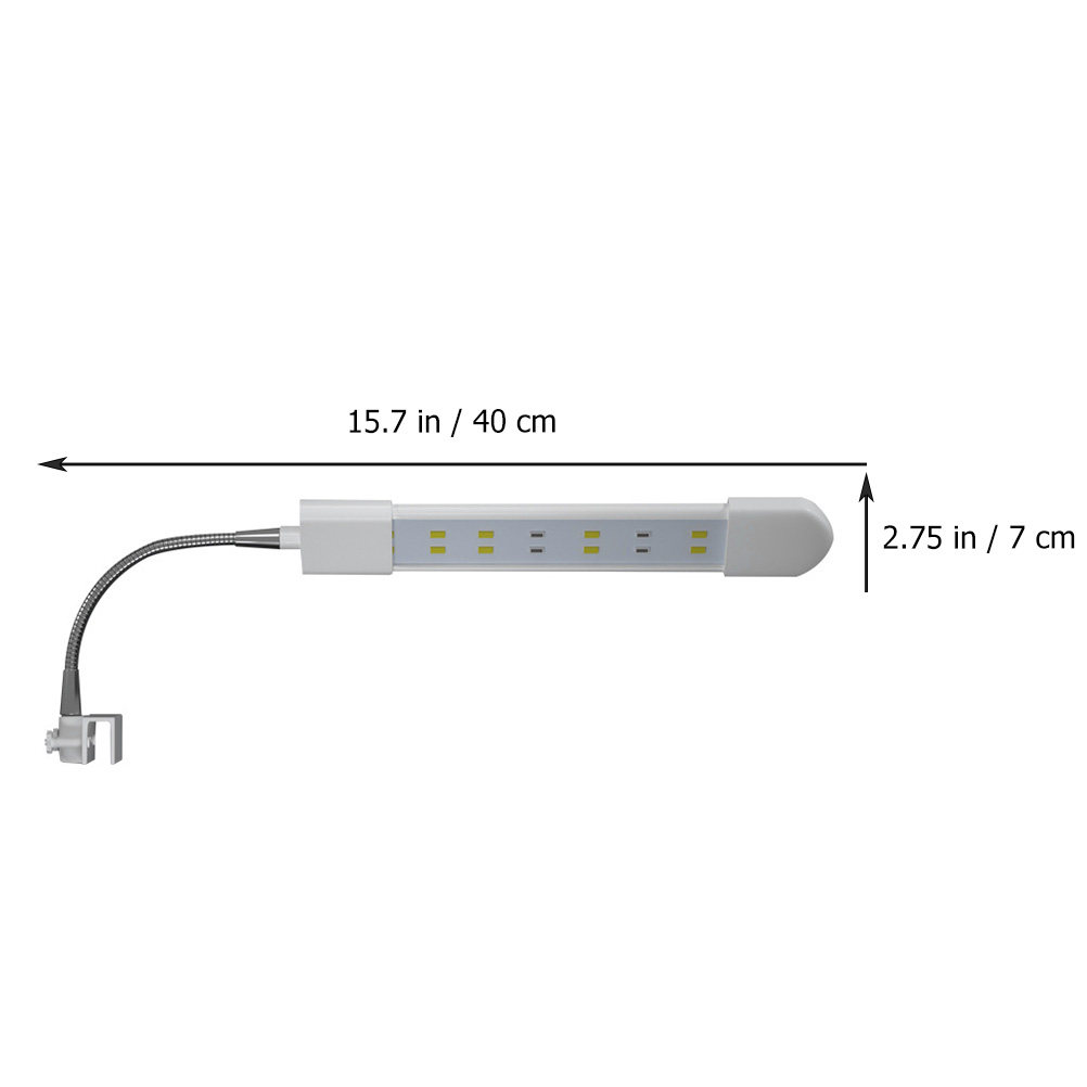 1 個水族館照明水槽クリップランプ LED 水生植物ランプ耐 - Aquarium Planted Setup のレビューと価格