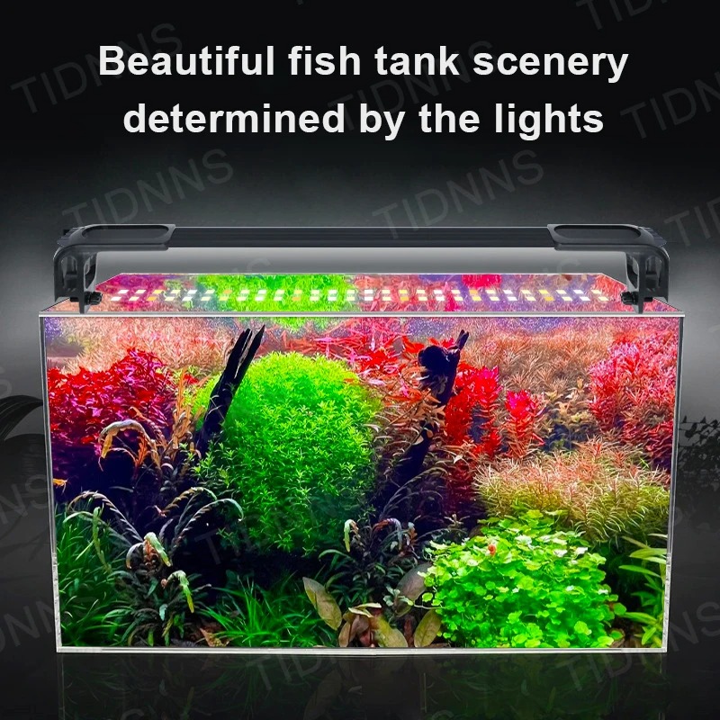水族館ライト Led 植物成長照明拡張可能な防水クリップオン - Led Planted Tank Light のレビューと価格
