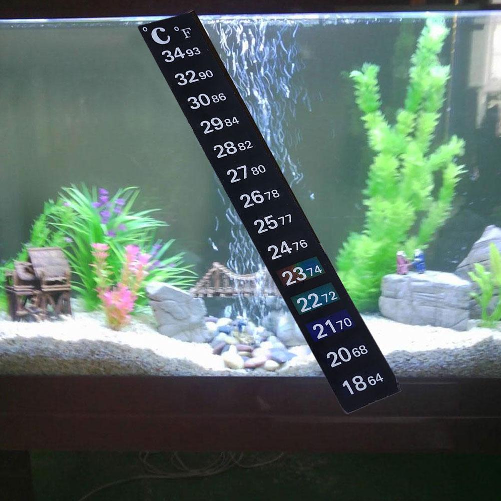 デジタル水族館ホームスティックオン温度計水槽ストリップデュア - Planted Aquarium Temperature のレビューと価格